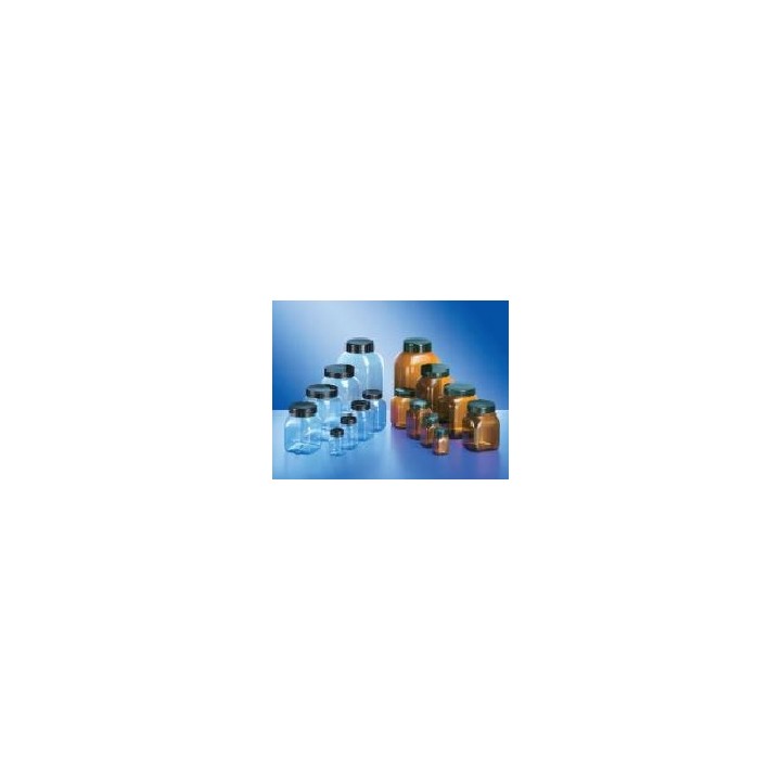 WH Container PVC 100 ml Brown | Hornik