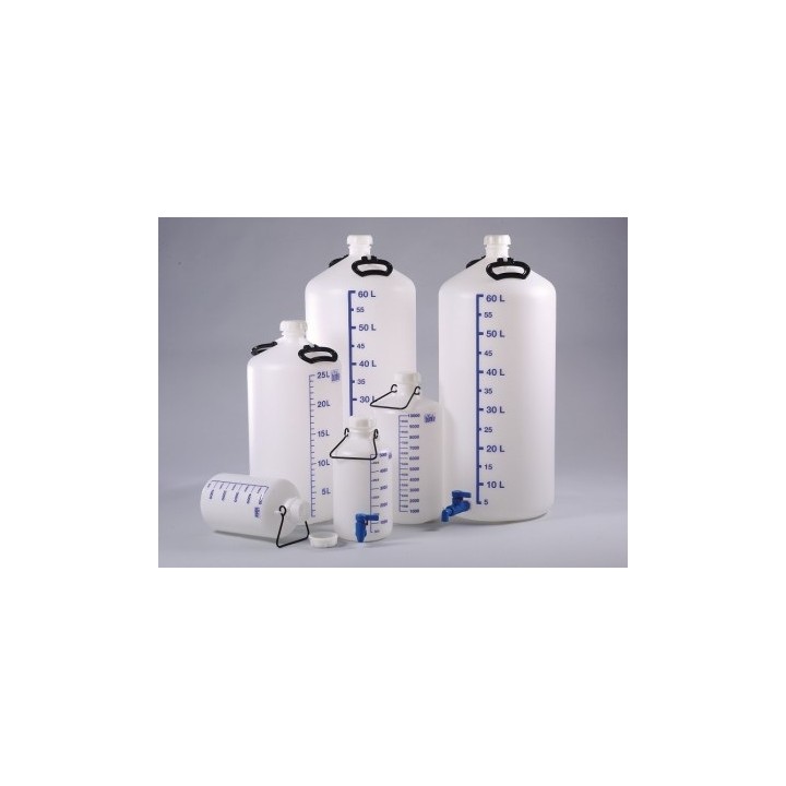 10 L HD-PE Storage Bottle with Tap | Hornik
