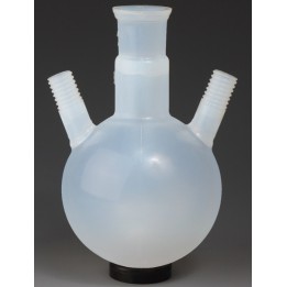 Three-Neck Round Flask 500 ml PFA NS29/32 | Hornik