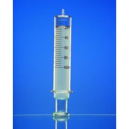 Ganzglasspritze 20 ml Luer, braun | Hornik