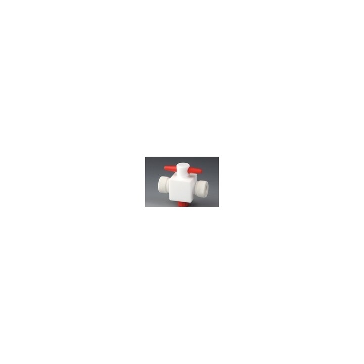 2-way PTFE cone valve for 6 mm hose | Hornik