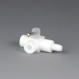 Mini-3-Wege-Hahn PTFE 1/4" 28 G | Hornik