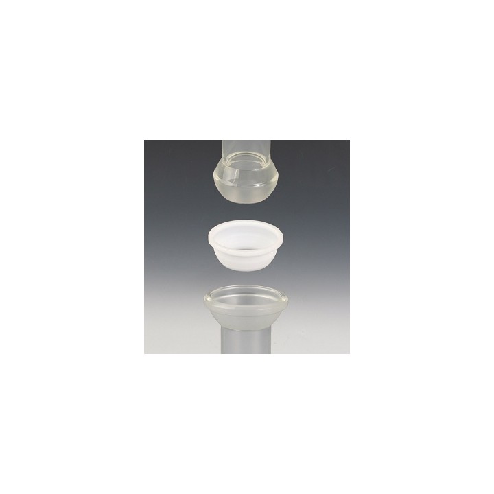 Uszczelka PTFE KS 18 z kołnierzem | Hornik
