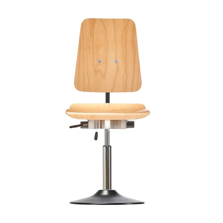 Krzesło robocze WS 1010 T XL Classic z drewna | Hornik