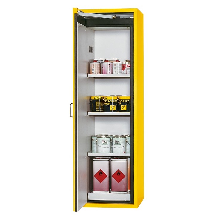 Sicherheitsschrank S90.196.060, Sicherheitsgelb | Hornik