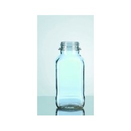 Laborflasche 250 ml Weithals Vierkant GL45 | Hornik