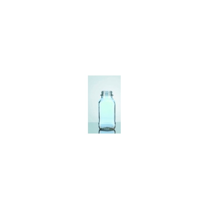 Laborflasche 500 ml Weithals Vierkant GL54 | Hornik