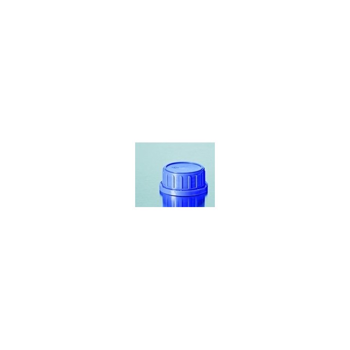 Blue PP Tamper-Evident Cap GL45K, Pack of 10 | Hornik