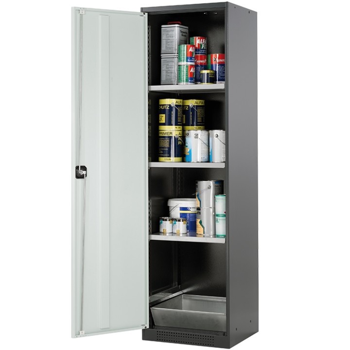 Szafa na chemikalia CS.195.054, 545x520x1950 mm | Hornik