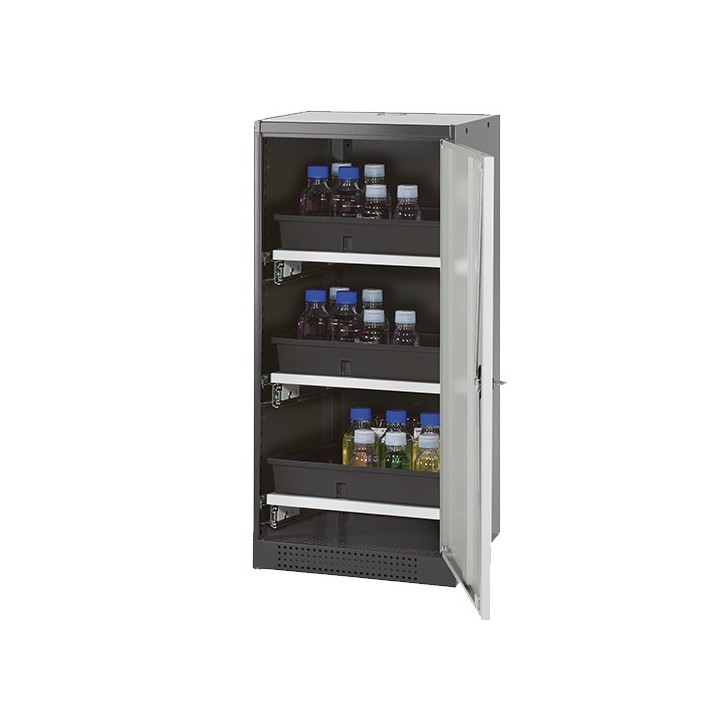 Chemical Cabinet CS.110.054.R 545x520x1105 mm | Hornik