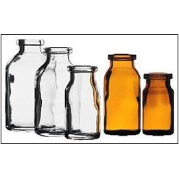 Injektionsflasche 50 ml Ø Hals 20 mm braun Typ III VE 130 St.|★★★★★ Preis✓