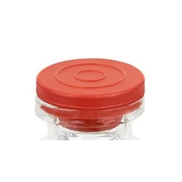 Hollow stopper 20 mm V9025 FM 157/3 red-brown for injecting-bottle|★★★★★ price✓