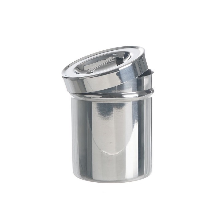 Stackable 18/10 Steel Can 124x165 mm | Hornik