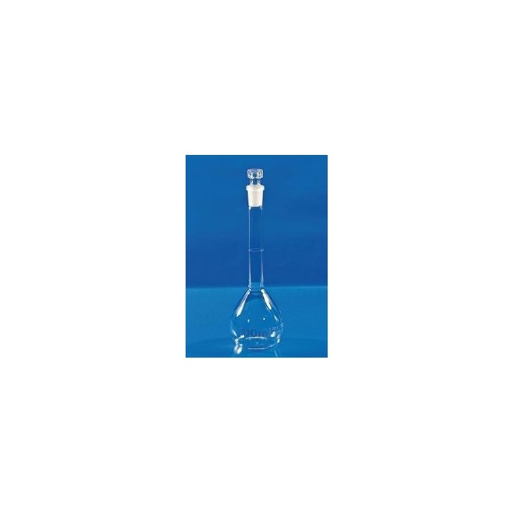 Messkolben 100 ml Borosilikatglas 3.3 Glasstopfen NS 12/21