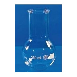 Flat-bottom flask 2000 ml, glass 3.3 | Hornik