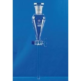Scheidetrichter 250 ml mit eingeschliffenem Glasstopfen NS 29/32