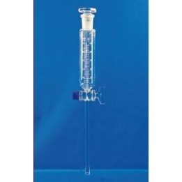 Scheidetrichter 250 ml mit eingeschliffenem Glasstopfen NS 29/32 graduiert