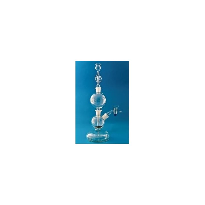 Kipp apparatus 2000 ml with hemispherical bottom and NS | Hornik