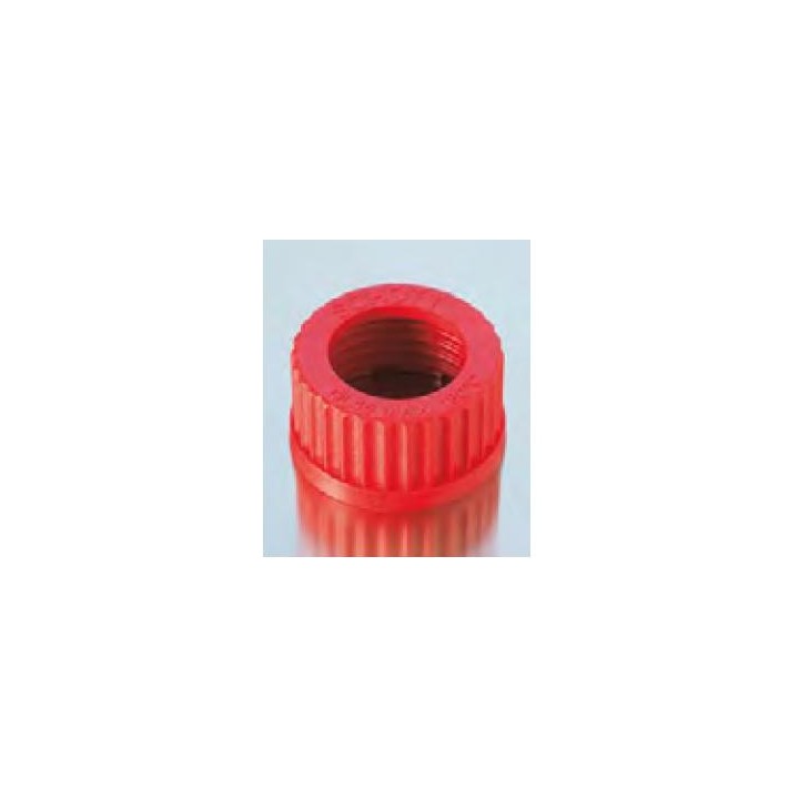 DURAN® GL 14 zakrętka PBT czerwona, otwór 9,5 mm | Hornik