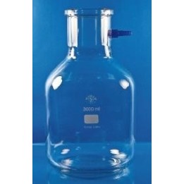 Saugflasche 5000 ml Boro 3.3 mit PP-Anschluss