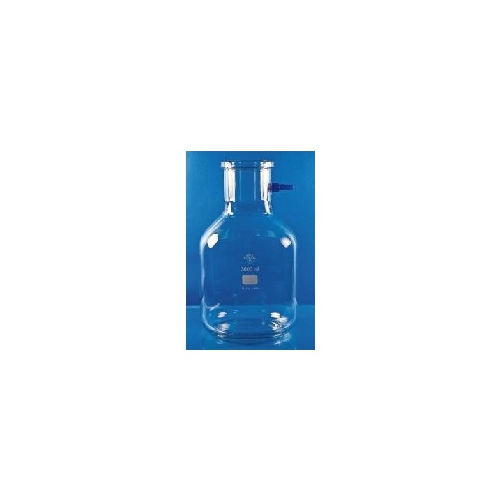 Saugflasche 5000 ml Boro 3.3 mit PP-Anschluss