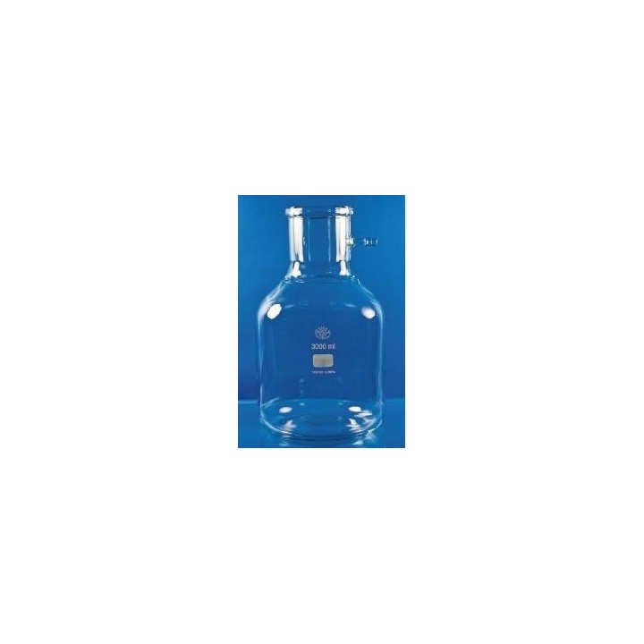 Saugflasche 10000 ml Boro 3.3 mit Glas-Anschluss