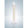 DURAN measuring cylinder 250 ml, Class B, brown graduation, graduation marks, pack of 2