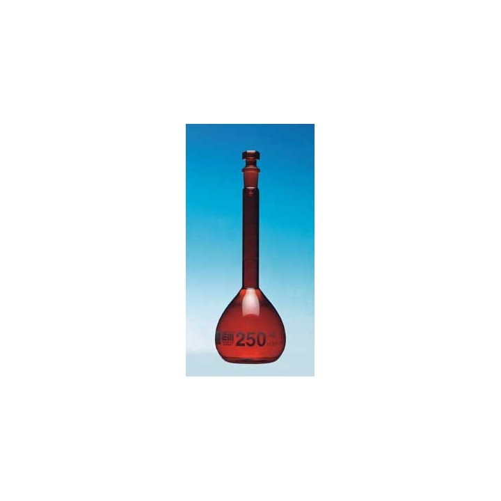 DURAN® Messkolben 50 ml braun Klasse A | Hornik