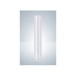 Probówki okrągłodenne szkło sodo-wapniowe 12 x 75 mm brzeg prosty op. 200 szt.