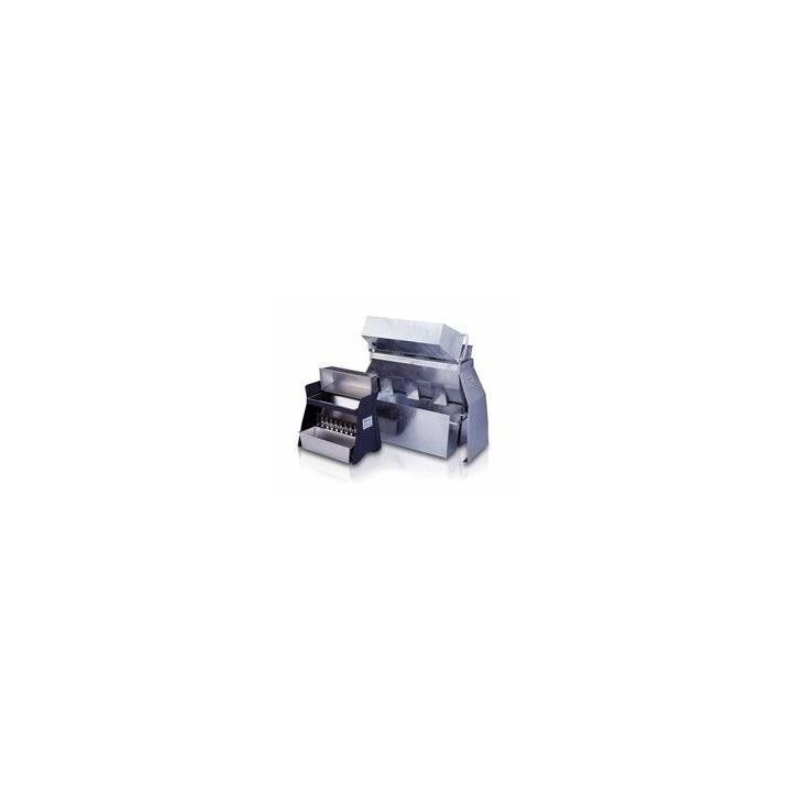 Riffelteiler RT 75 mit 6 Durchlässen 75,0 mm