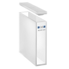 Macro Cuvette 100-QS 40 mm Quartz Glass | Hornik
