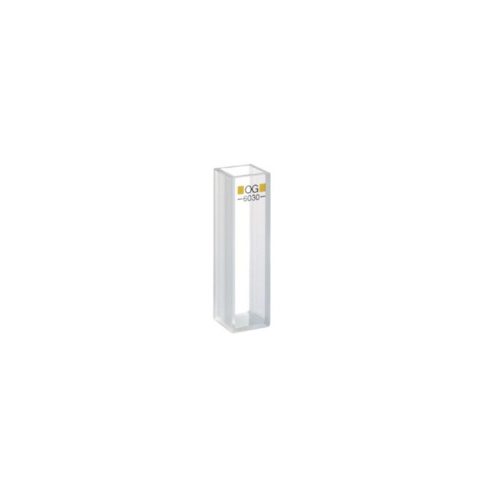 Makro-Küvette 6030-OG, 10 mm, optisches Glas | Hornik