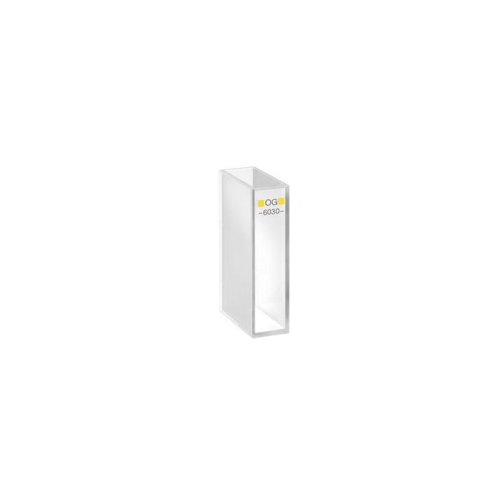 6030-OG Macro Cuvette, 20 mm, Optical Glass | Hornik