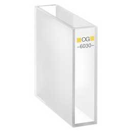 Macro cuvette 6030-OG 40 mm, optical glass | Hornik