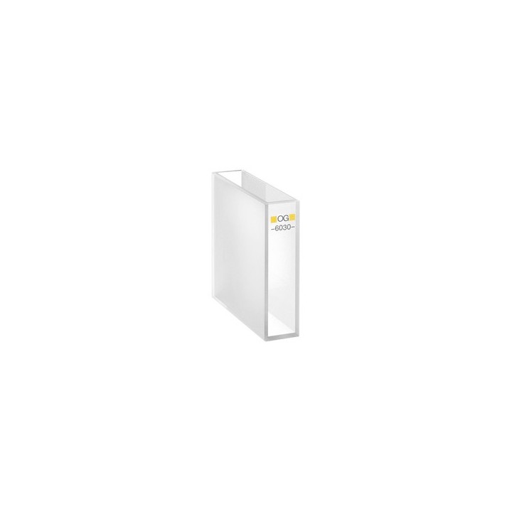 Macro cuvette 6030-OG 40 mm, optical glass | Hornik