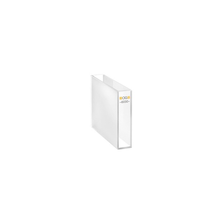 6030-OG Macro Cuvette, Optical Glass, 50 mm | Hornik