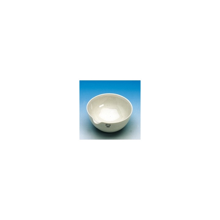 Abdampfschale 25 ml Ø 50 mm, Ausguss, glasiert | Hornik