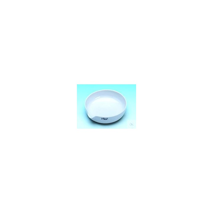Abdampfschale 100 ml Ø 100 mm, Ausguss | Hornik
