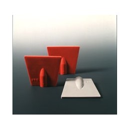 Wischer Spatenform grau 5 mm Naturkautschuk | Hornik
