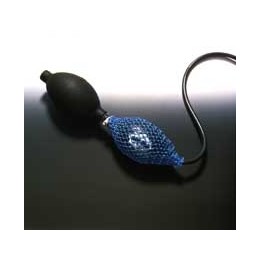 Double blower with net, black | Hornik