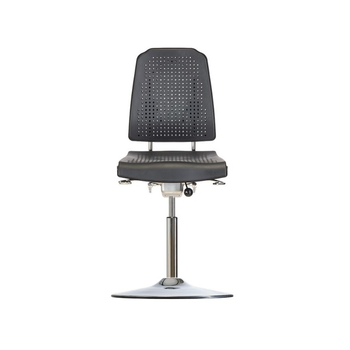 WS 9211 High Work Chair with PUR Disc Base | Hornik