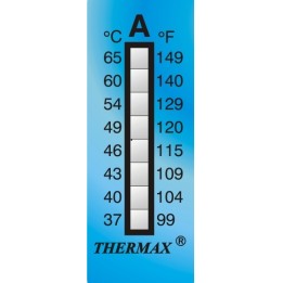 Thermax 8 Level Streifen irreversibel Messbereich +160 bis +199°C VE 10 St.