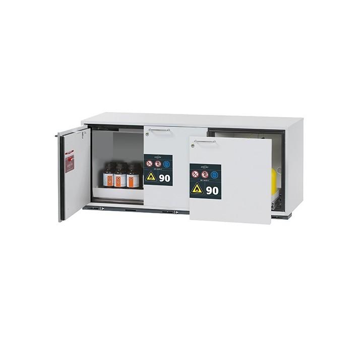 Sicherheitsunterbauschrank UB90.060.140.S2T, 90 Min | Hornik