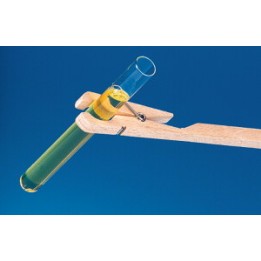 Test tube holder 20 mm approx 175 mm wood
