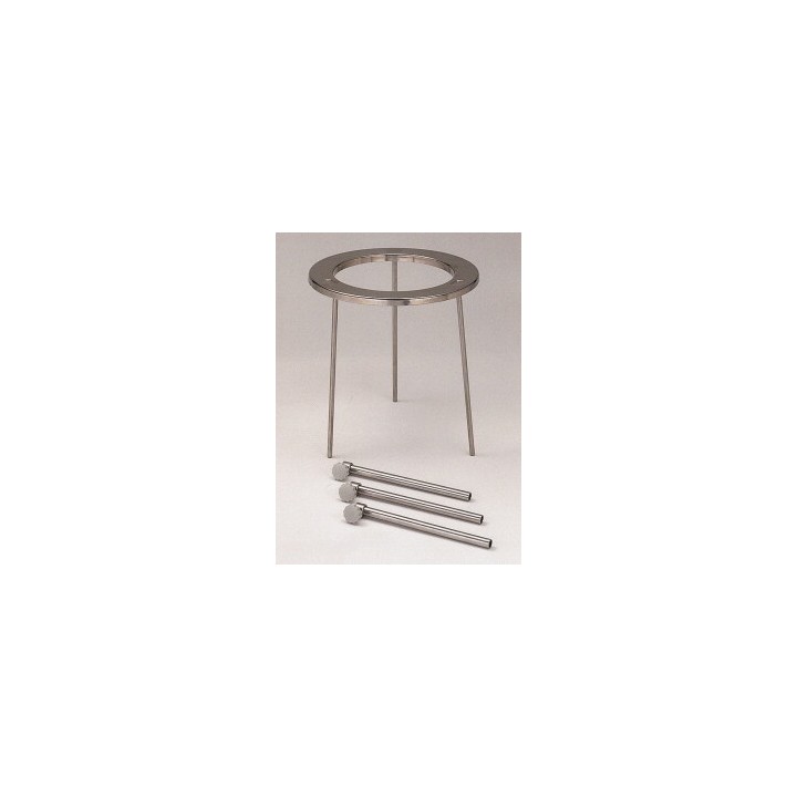 Trójnóg stal 18/10 HxØ 210x140 mm | Hornik