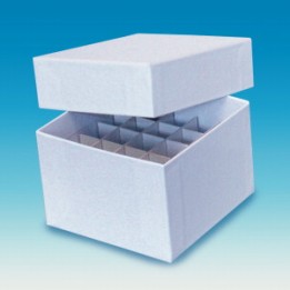 Białe pudełko kriogeniczne bez kratki 136x136x130 mm | Hornik