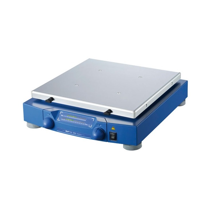 KS 260 basic orbital shaker 0-500 rpm | Hornik