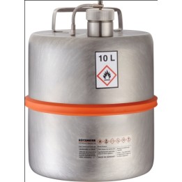 Sicherheitsstandgefäß with Schraubkappe Überdruckventil 10L