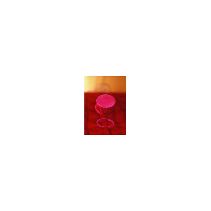 GL45 ETFE Red Pouring Ring, 10 pcs. | Hornik