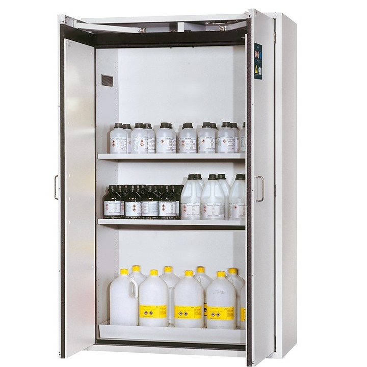 Safety cabinet S90.196.120, 90 min, light grey | Hornik